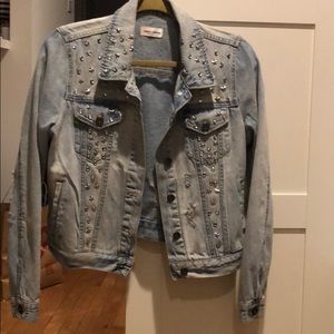 Sunset + Spring Stud Jean Jacket